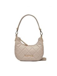 Valentino Torebka Ocarina VBS3KK45R Écru. Białe torebki do ręki damskie Valentino, bez wzorów, ze skóry, bez dodatków. Za 292.99 zł.