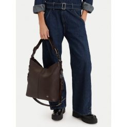 Torebka G-Star. Brązowe torebki do ręki damskie G-Star, bez wzorów, klasyczne, bez dodatków. Za 279.99 zł.
