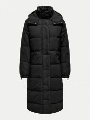 JDY Kurtka zimowa Flotte 15330181 Czarny Regular Fit. Czarne kurtki damskie JDY, na zimę, m, bez wzorów, z syntetyku, bez kaptura. Za 379.99 zł.