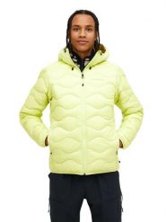 Kurtka Peak Performance puchowa męska Helium Down Hood Jacket żółta - L. Żółte kurtki męskie Peak Performance, l, bez wzorów, z materiału, sportowe, bez kaptura. Za 1,059.00 zł.