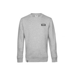 Bluza z naszywką logo 226ERS. Szare bluzy damskie 226ERS, na zimę, z aplikacjami, bez kaptura. Za 372.00 zł.