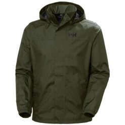 Kurtka puchowa Helly Hansen Milford. Zielone kurtki męskie Helly Hansen, s, bez wzorów, z poliesteru, bez kaptura. Za 504.50 zł.