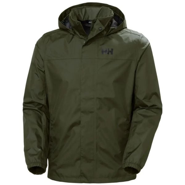 Kurtka puchowa Helly Hansen Milford. Zielone kurtki męskie Helly Hansen, s, bez wzorów, z poliesteru, bez kaptura. Za 504.50 zł.