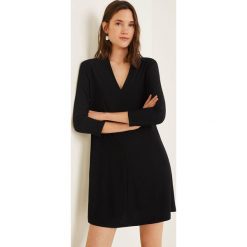 Mango - Sukienka Velda. Czarne sukienki damskie marki Mango, z elastanu, casualowe. Za 59.90 zł.