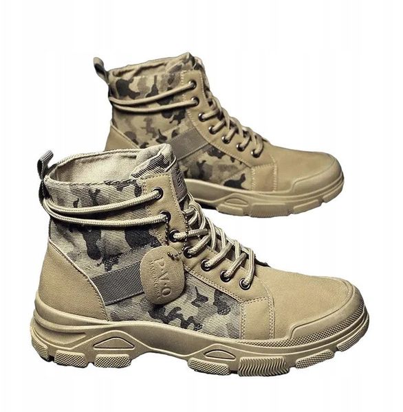 Buty TREKKINGOWE TAKTYCZNE WOJSKOWE MILITARNE Wodoodporne TRAPERY Moro R42. Śniegowce i trapery męskie ITIMPORT. Za 159.99 zł.