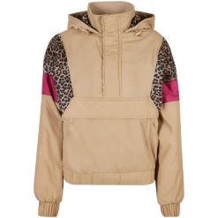 Kurtka Damska W Panterkę. Brązowe kurtki damskie Urban Classics, xl, bez wzorów, bez kaptura. Za 253.99 zł.