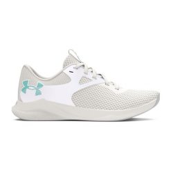 Buty Kobieta Under Armour Training Charged Aurora 2 biały. Białe obuwie sportowe damskie Under Armour, bez wzorów. Za 297.90 zł.