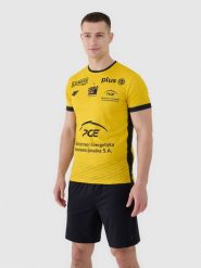 4F Koszulka meczowa replika domowa z sezonu 2024/25 męska 4F x PGE GiEK Skra Bełchatów - multikolor S. Koszulki sportowe męskie 4f, m, bez wzorów, z dzianiny, klasyczne, bez kołnierzyka. Za 149.99 zł.