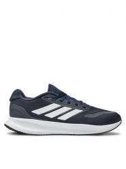 Adidas Buty do biegania Runfalcon 5 IE8809 Granatowy. Niebieskie buty sportowe męskie Adidas, z meshu, bez zapięcia, do biegania. Za 258.99 zł.