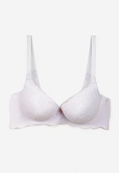 Biały Biustonosz Usztywniony z Efektem Push Up i Małą Zawieszką Juniwia. Białe biustonosze Renee, bez wzorów, z koronki. Za 34.99 zł.
