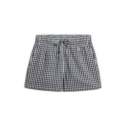 Elastyczna spódnica w paski z bawełny organicznej dla kobiet Superdry. Niebieskie spódnice damskie Superdry., na lato, xl, bez wzorów, z bawełny, eleganckie, proste. Za 206.45 zł.