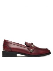 Bronx Loafersy Next Wagon 66652-US Bordowy. Czerwone mokasyny damskie Bronx, ze skóry. Za 579.99 zł.