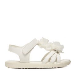 Sandały DeeZee. Białe sandały dziewczęce DeeZee, bez zapięcia. Za 79.99 zł.