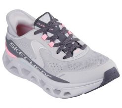 Buty sportowe Skechers Slip-ins Glide Step Altus. Czarne obuwie sportowe damskie Skechers, bez wzorów, z materiału. Za 554.40 zł.