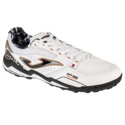 Buty piłkarskie turfy unisex Joma FS Reactive skórzane treningowe na orlik. Białe buty sportowe męskie Joma, z materiału, bez zapięcia, do piłki nożnej. Za 279.00 zł.