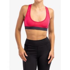Biustonosz termoaktywny Sensor Merino DF Bra. Czerwone bielizna termoaktywna damska Sensor, xl, bez wzorów, bez ramiączek. Za 113.99 zł.