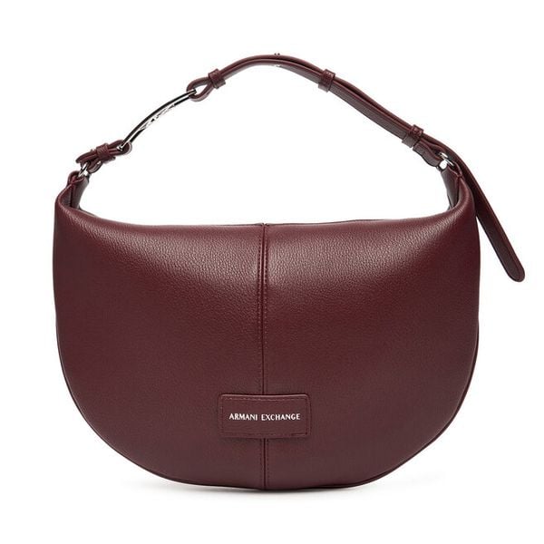 Torebka Armani Exchange. Czerwone torebki do ręki damskie Armani Exchange, bez wzorów, klasyczne, bez dodatków. Za 429.99 zł.