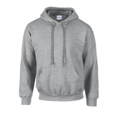Bluza Z Kapturem Dla Dorosłych Unisex Heavy Blend. Szare bluzy męskie Gildan, m, bez wzorów, z kapturem. Za 74.99 zł.
