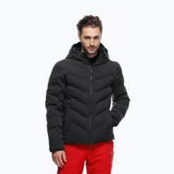 Kurtka narciarska męska Dainese Etesia Aerosense Dry. Czarne kurtki snowboardowe męskie Dainese, na zimę, m, bez wzorów, z materiału, narciarskie. Za 1,499.00 zł.