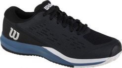 Wilson Wilson Rush Pro Ace WRS330090 Czarne 47 1/3. Czarne buty sportowe męskie Wilson, bez zapięcia. Za 446.27 zł.