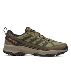 Buty trekkingowe męskie Merrell Speed Eco Wp. Zielone trekkingi męskie Merrell, wspinaczkowe. Za 735.00 zł.