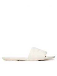 Armani Exchange Klapki XW002569 AF22793 M0354 Biały. Białe klapki damskie Armani Exchange, bez wzorów, ze skóry, bez obcasa. Za 519.99 zł.