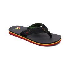 Japonki basenowe Quiksilver Molokai. Zielone klapki męskie Quiksilver, z gumy, sportowe. Za 119.99 zł.