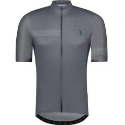 Koszulka rowerowa BBB ComfortFit 2.0 jersey s.s. Szare koszulki sportowe męskie BBB CYCLING, l, bez wzorów, z jersey, bez kołnierzyka, bez ramiączek, rowerowe. Za 229.90 zł.