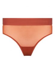 DKNY Bokserki DK8195 Brązowy. Brązowe bokserki damskie DKNY, s, bez wzorów, z syntetyku. Za 69.99 zł.