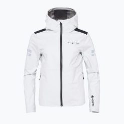 Kurtka żeglarska damska Sail Racing Spray Gore Tex. Białe kurtki damskie Sail Racing, bez wzorów, z gore-texu, bez kaptura, wspinaczkowe, gore-tex. Za 829.99 zł.