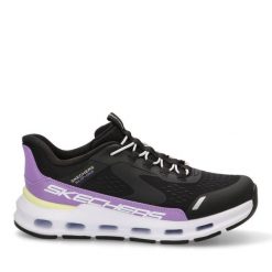 Buty Sportowe Skechers Glide Step Treningowe Czarne. Czarne obuwie sportowe damskie Skechers, bez wzorów. Za 279.00 zł.