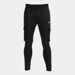 Spodnie cargo Joma Campus Street. Czarne spodnie sportowe męskie Joma, m, bez wzorów, z polaru, do biegania. Za 325.50 zł.