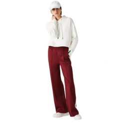 Spodnie turystyczne damskie Lacoste. Niebieskie spodnie dresowe damskie Lacoste, xs, bez wzorów, z dresówki, trekkingowe. Za 377.00 zł.