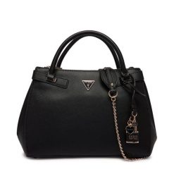 Torebka Guess. Czarne torebki do ręki damskie Guess, z aplikacjami, bez dodatków. Za 719.99 zł.