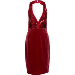 Sukienka aksamitna bonprix magenta. Sukienki damskie marki bonprix. Za 79.99 zł.
