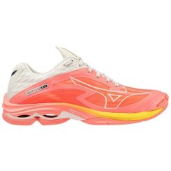 Buty do siatkówki Mizuno Wave Lightning Z7 V1GC220006 różowe. Czerwone obuwie sportowe damskie bez wzorów, z gumy, do siatkówki, mizuno wave. Za 801.97 zł.