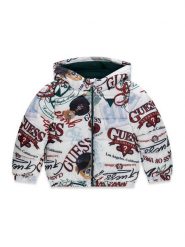 Guess Kurtka zimowa N6YL03 W2661 Kolorowy Regular Fit. Kurtki i płaszcze dla chłopców Guess, na zimę, z aplikacjami, z syntetyku, bez kaptura. Za 344.99 zł.