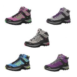Buty trekkingowe wodoodporne damskie CMP Rigel. Czarne trekkingi damskie CMP. W wyprzedaży za 299.99 zł.