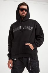 Bluza męska DSQUARED2. Bluzy męskie Dsquared2, m, bez wzorów, bez kaptura. W wyprzedaży za 2,066.35 zł.