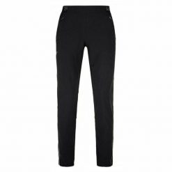 Męskie spodnie do biegania Kilpi HEYES-M. Czarne krótkie spodenki sportowe męskie Kilpi, m, bez wzorów, z dresówki, do biegania. Za 220.99 zł.