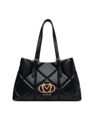 LOVE MOSCHINO Torebka JC4033PP1PLC0000 Czarny. Czarne torebki do ręki damskie Love Moschino, bez wzorów, ze skóry, bez dodatków. Za 1,099.00 zł.