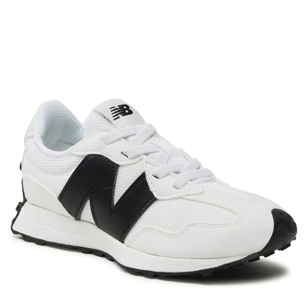 Sneakersy New Balance. Zielone półbuty dziewczęce New Balance, bez wzorów, bez zapięcia. Za 189.99 zł.