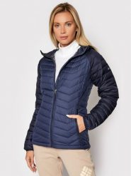 Columbia Kurtka przejściowa Powder Lite 1699071 Granatowy Slim Fit. Niebieskie kurtki damskie Columbia, m, bez wzorów, z syntetyku, bez kaptura. Za 469.99 zł.