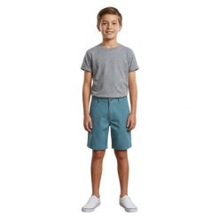 Spodenki turystyczne dla dzieci Billabong Carter. Niebieskie szorty dla chłopców Billabong, na lato, z aplikacjami, eleganckie. Za 147.00 zł.