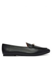 LOVE MOSCHINO Loafersy JA10031G1OIE0000 Czarny. Czarne mokasyny damskie Love Moschino, ze skóry. Za 839.99 zł.