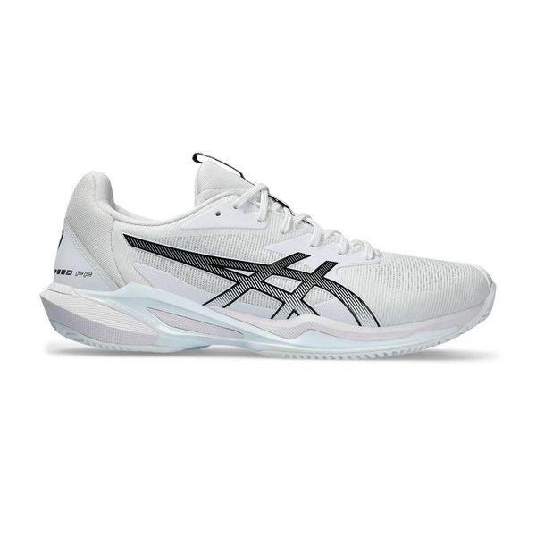 Buty Asics Solution Speed FF 3 Clay Białe. Białe obuwie sportowe damskie Asics, bez wzorów, z materiału, na fitness i siłownię. Za 676.00 zł.