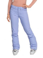 Spodnie narciarskie damskie Roxy Backyard. Fioletowe spodnie snowboardowe damskie Roxy, xl, bez wzorów, z materiału, klasyczne, narciarskie. Za 247.49 zł.