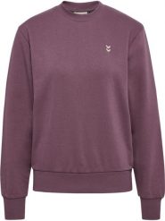 Bluza damska Hummel Pulse. Fioletowe bluzy damskie Hummel, m, bez wzorów, z bawełny, bez kaptura. Za 95.00 zł.