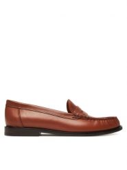 Polo Ralph Lauren Mokasyny Calfskin Penny Loafer 818961942001 Brązowy. Brązowe mokasyny damskie Polo Ralph Lauren, ze skóry. Za 1,779.00 zł.