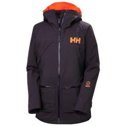 Damska kurtka narciarska Helly Hansen Lifaloft 3.0. Fioletowe kurtki snowboardowe damskie Helly Hansen, bez wzorów, z puchu, bez kaptura, narciarskie. W wyprzedaży za 1,308.50 zł.